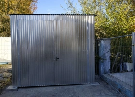 Garáže z pozinkovaného plechu 33