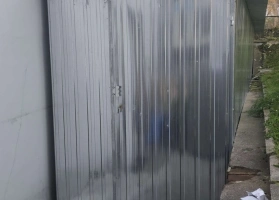 Garáže z pozinkovaného plechu 36