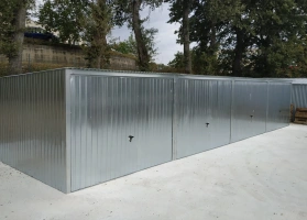 Garáže z pozinkovaného plechu 51