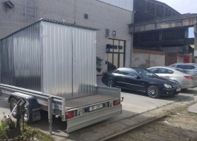 Garáže z pozinkovaného plechu 59