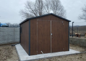 Garáže v barevném provedení 124