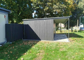 Garáže v barevném provedení 284