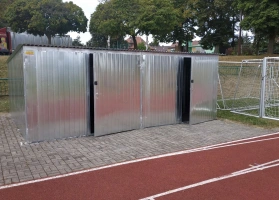 Garáže z pozinkovaného plechu 25