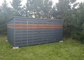 Přístřešky na popelnice 195