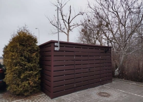Přístřešky na popelnice 456