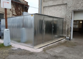Garáže z pozinkovaného plechu 23