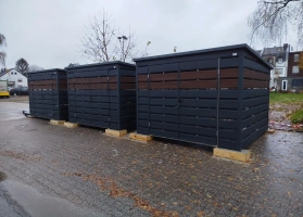 Přístřešky na popelnice 360