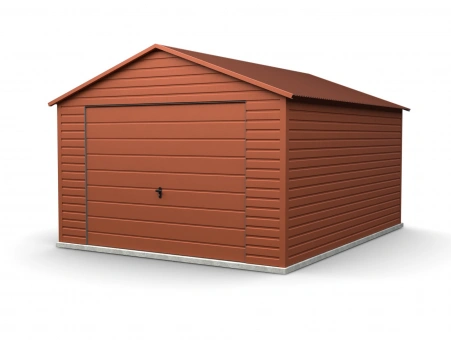 Plechová garáž 16