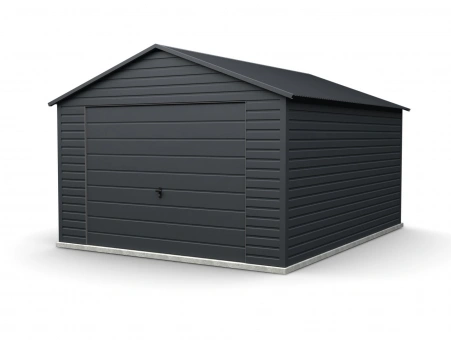 Plechová garáž 12