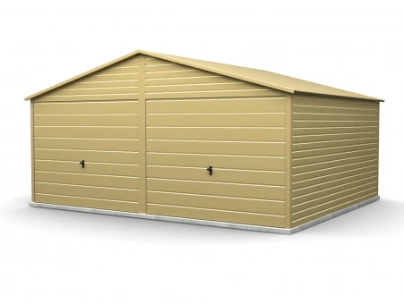 Plechová garáž 10