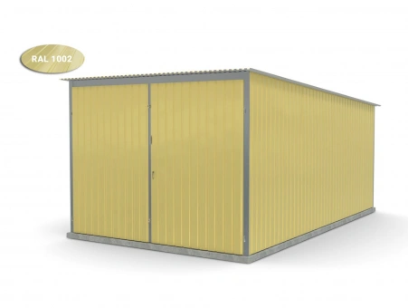 Plechová garáž 10