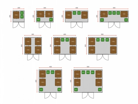 Přístřešky na popelnice 2