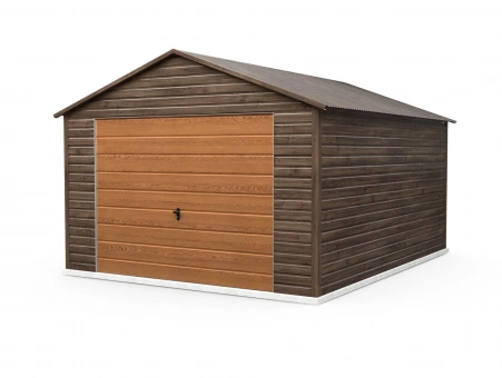 Plechová garáž 19