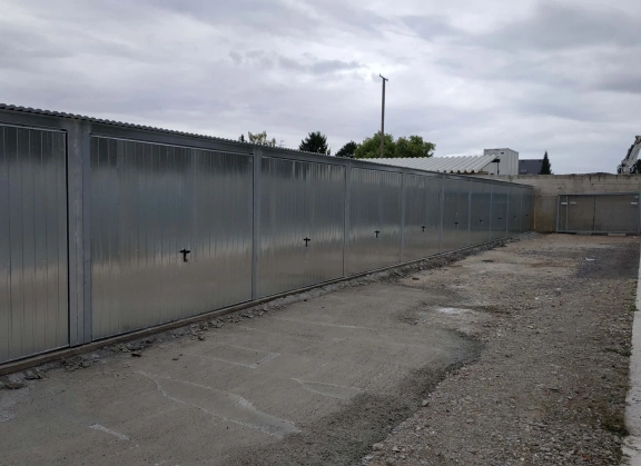 Garáže z pozinkovaného plechu 29