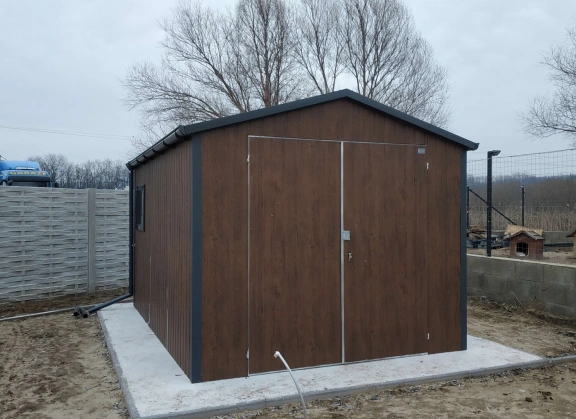 Garáže v barevném provedení 124